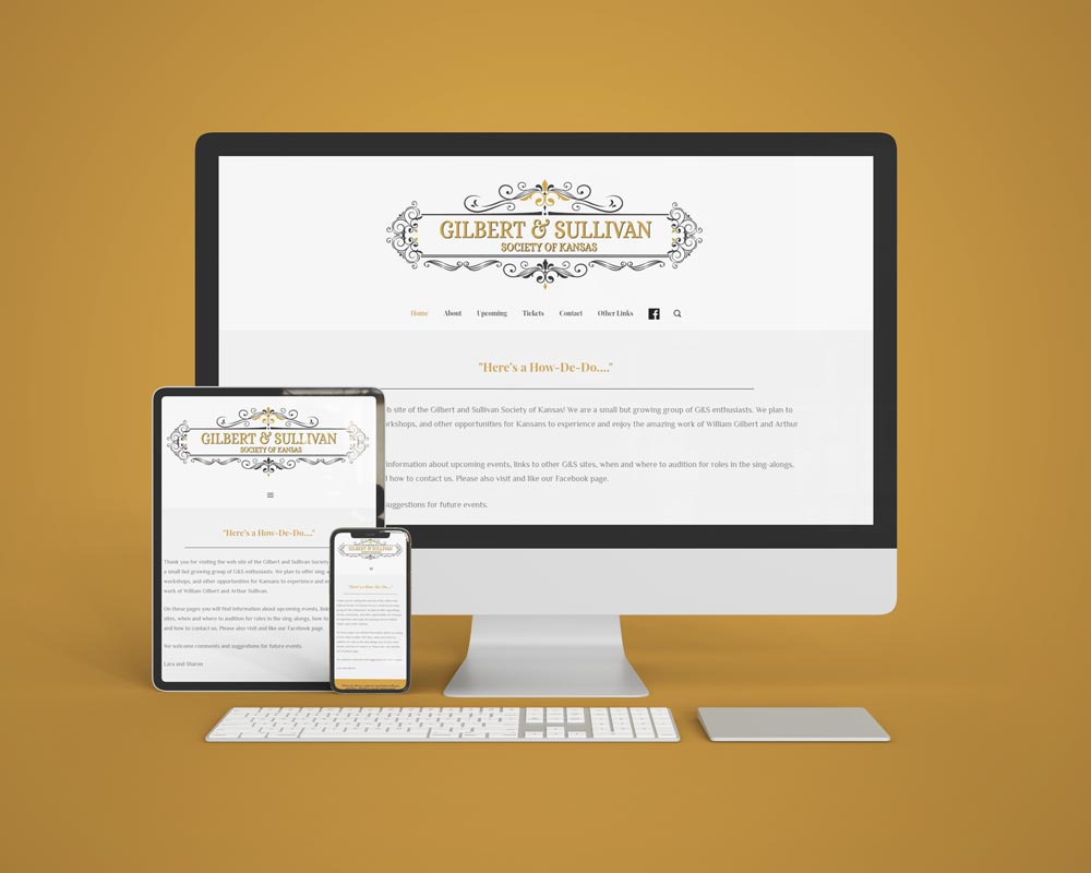 victorian musical society responsive website original build and maintain