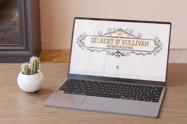 ornate logo design for simple website build