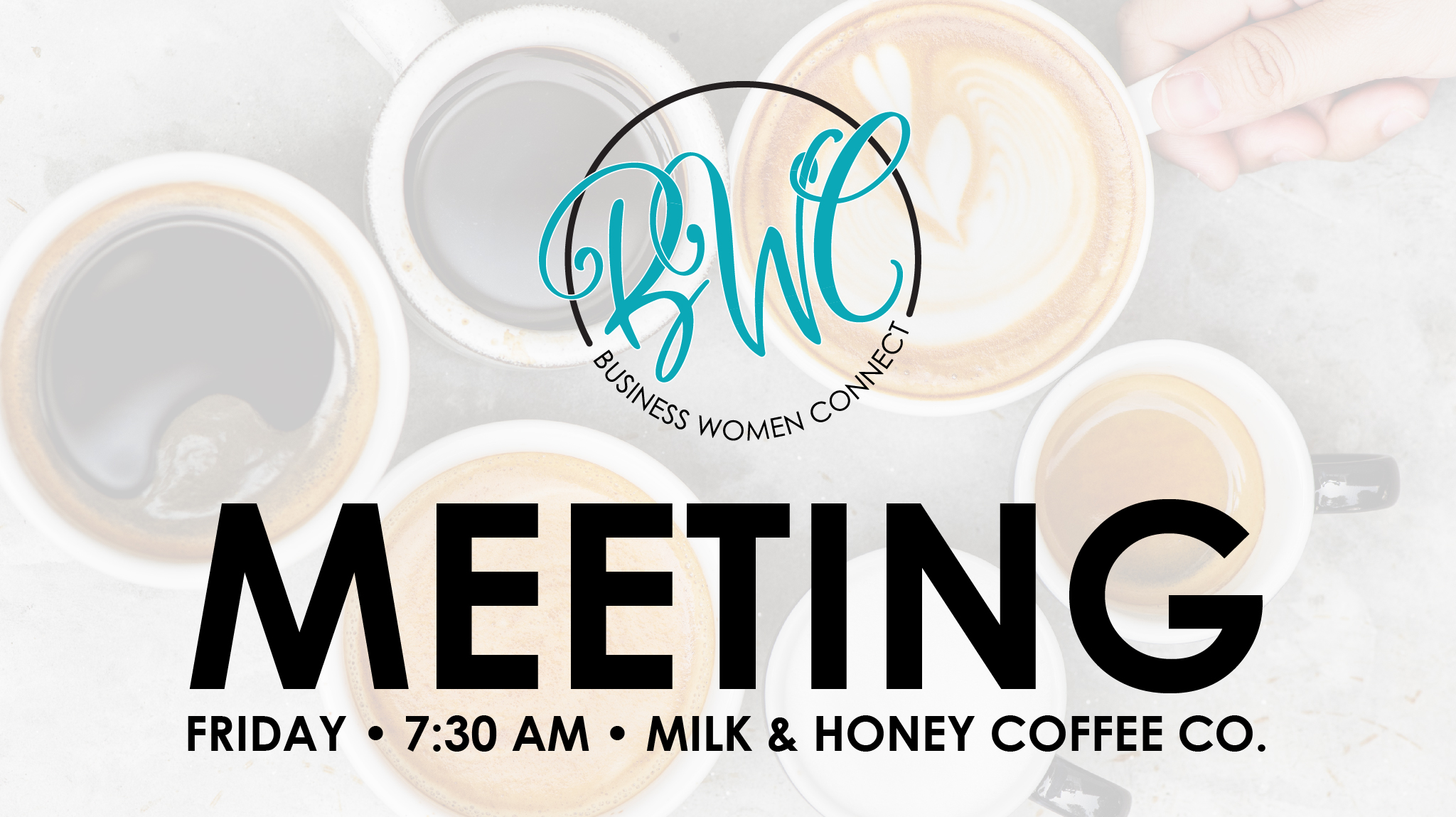 meeting notice business networking group